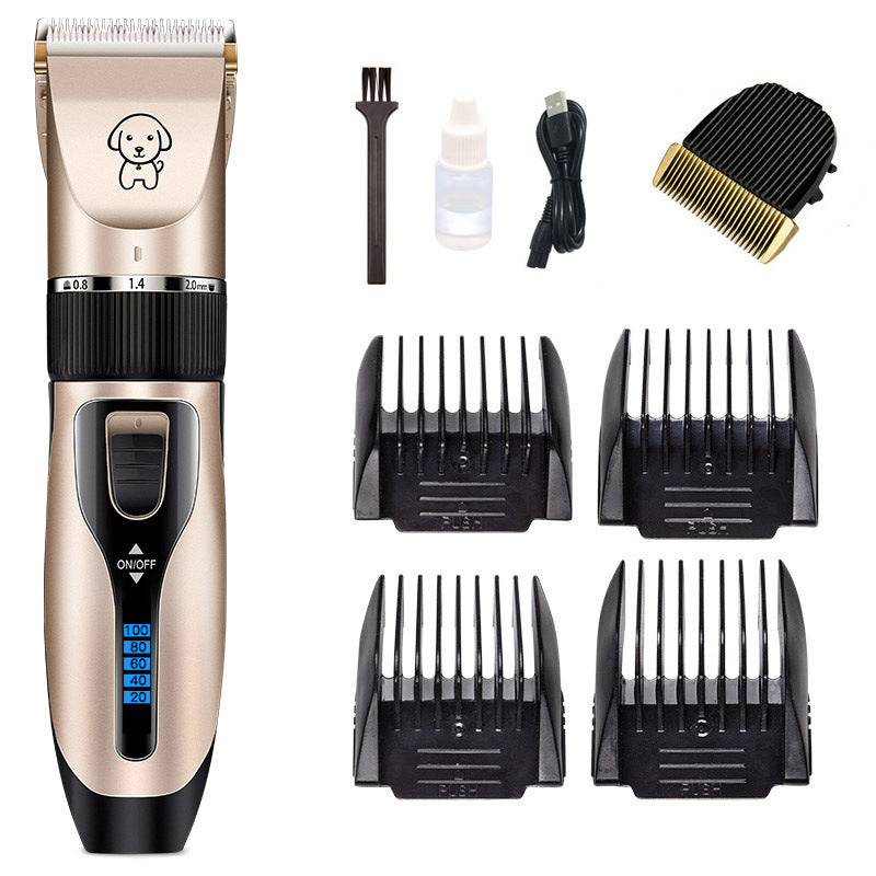 Electric Pet Hair Trimmer for Grooming and Cleaning
